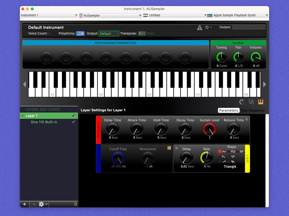 AUSampler plugin